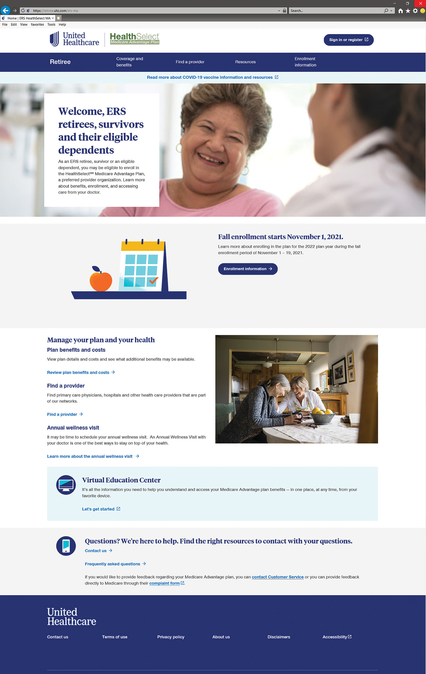 HealthSelectMA PPO refreshed website